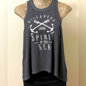 Billabong tank top with anchor design - size S